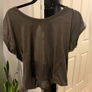 lululemon reversible open back shirt